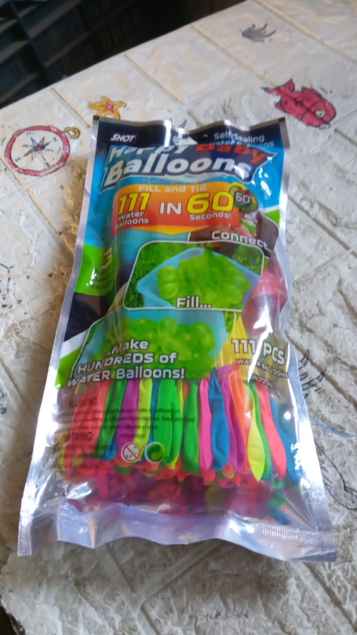 Holi Magic Water Balloons for Kids - 111 pcs (Multicolor) Holi Magic Water Balloons for Kids - 111 pcs (Multicolor)
